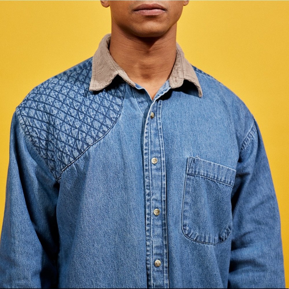 Vintage Denim Button Up